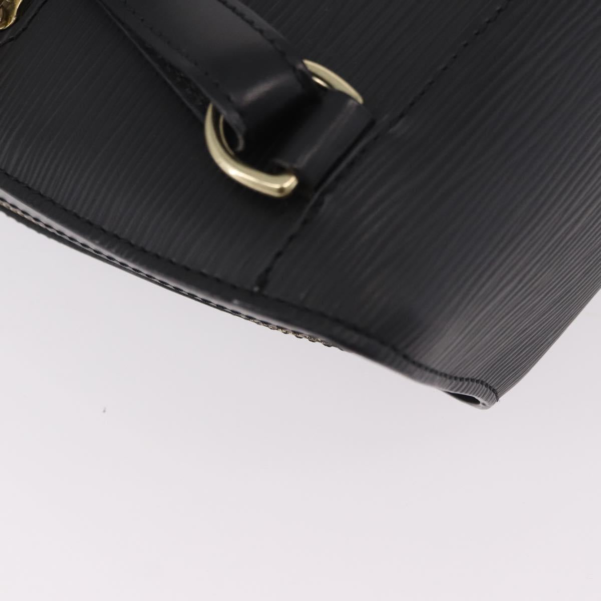 LOUIS VUITTON Epi Mabillon Backpack Black M52232 LV Auth 190121