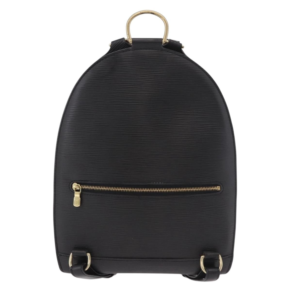 LOUIS VUITTON Epi Mabillon Backpack Black M52232 LV Auth 190121