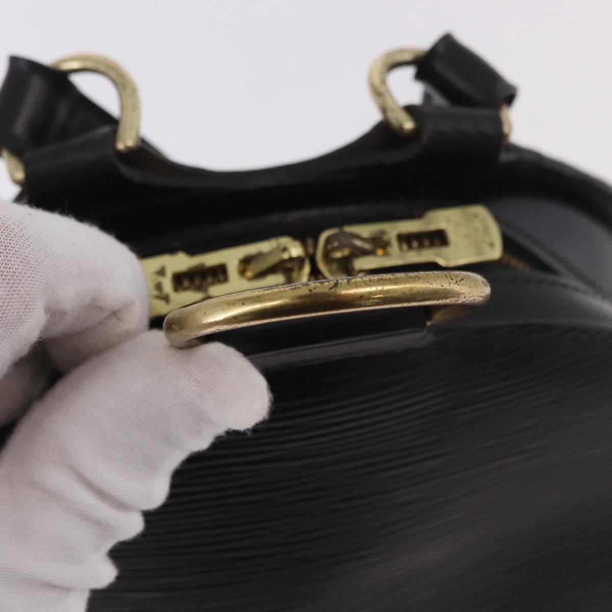 LOUIS VUITTON Epi Mabillon Backpack Black M52232 LV Auth 190121