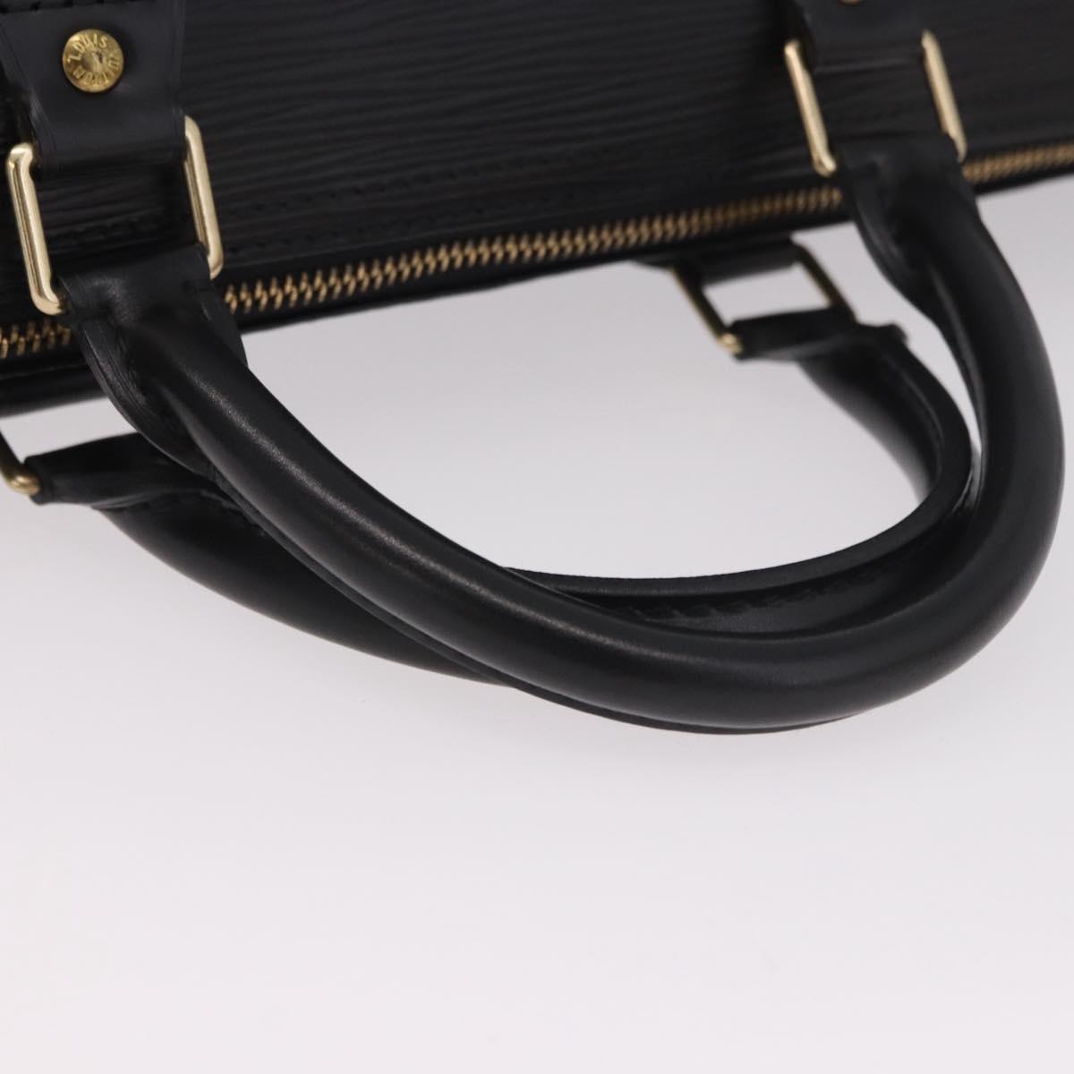 LOUIS VUITTON Epi Speedy 35 Hand Bag Black M42992 LV Auth 190122SAV