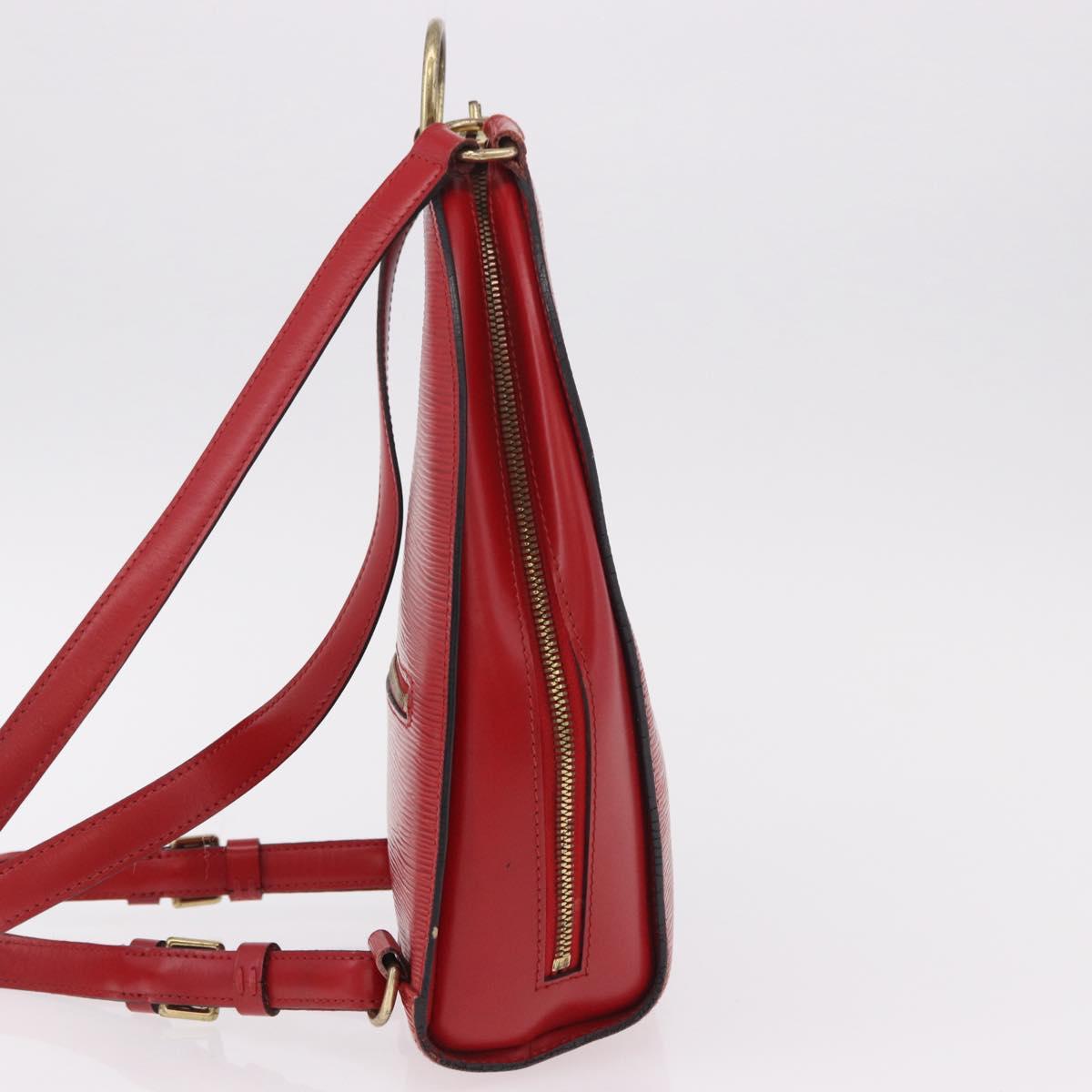 LOUIS VUITTON Epi Mabillon Backpack Castilian Red M52237 LV Auth 190123