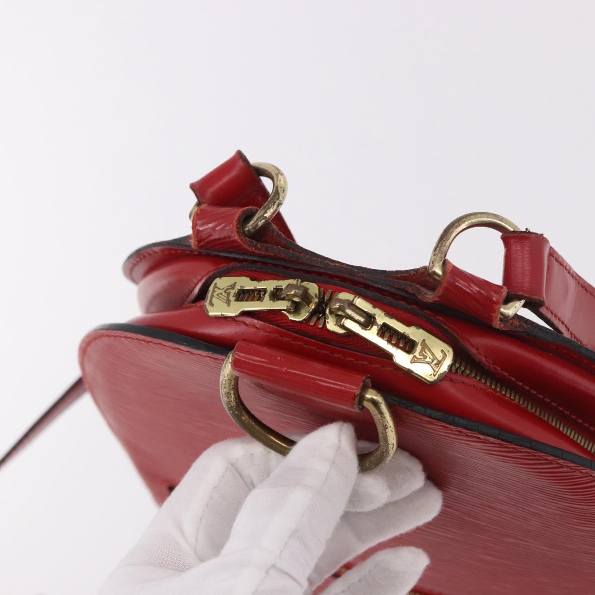 LOUIS VUITTON Epi Mabillon Backpack Castilian Red M52237 LV Auth 190123
