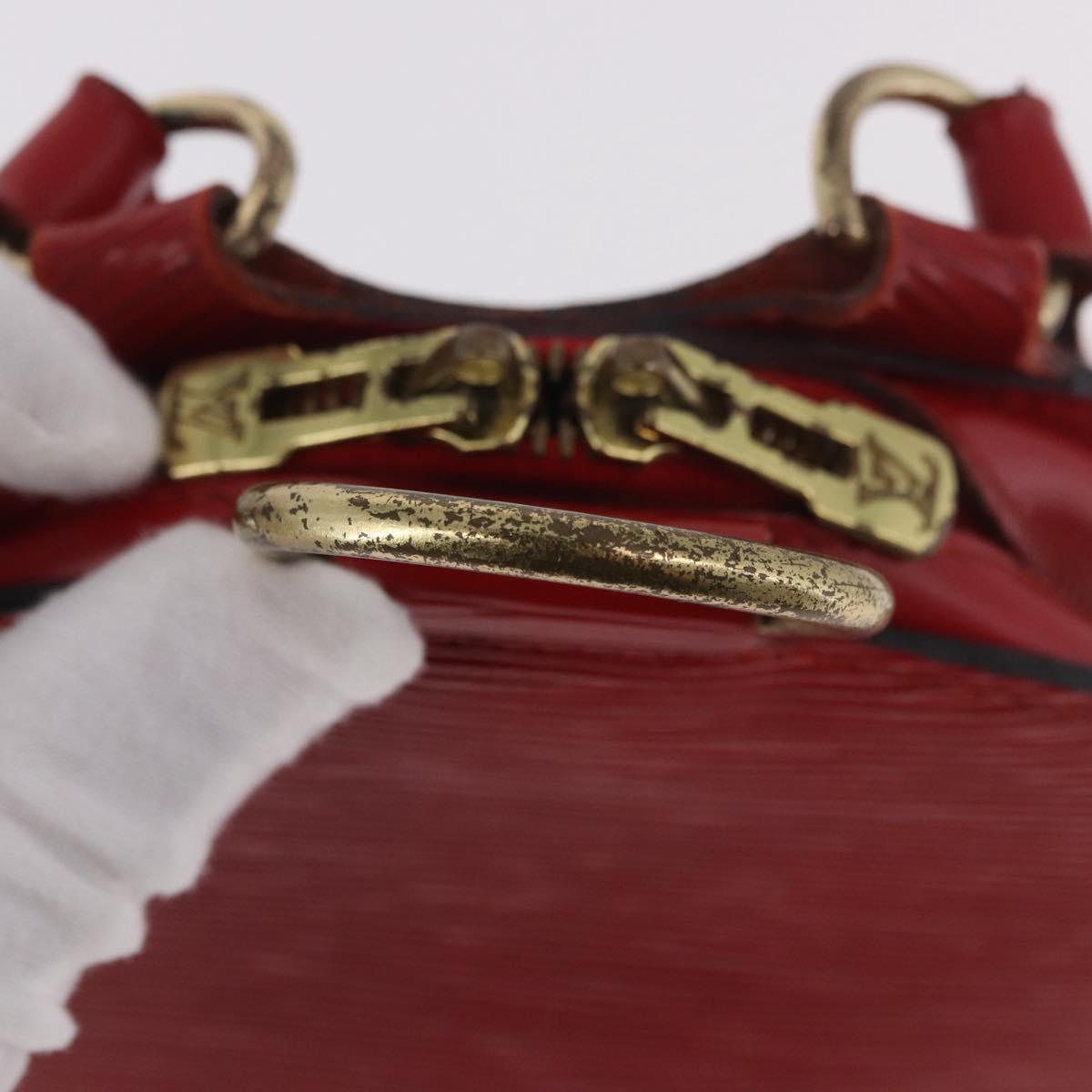 LOUIS VUITTON Epi Mabillon Backpack Castilian Red M52237 LV Auth 190123