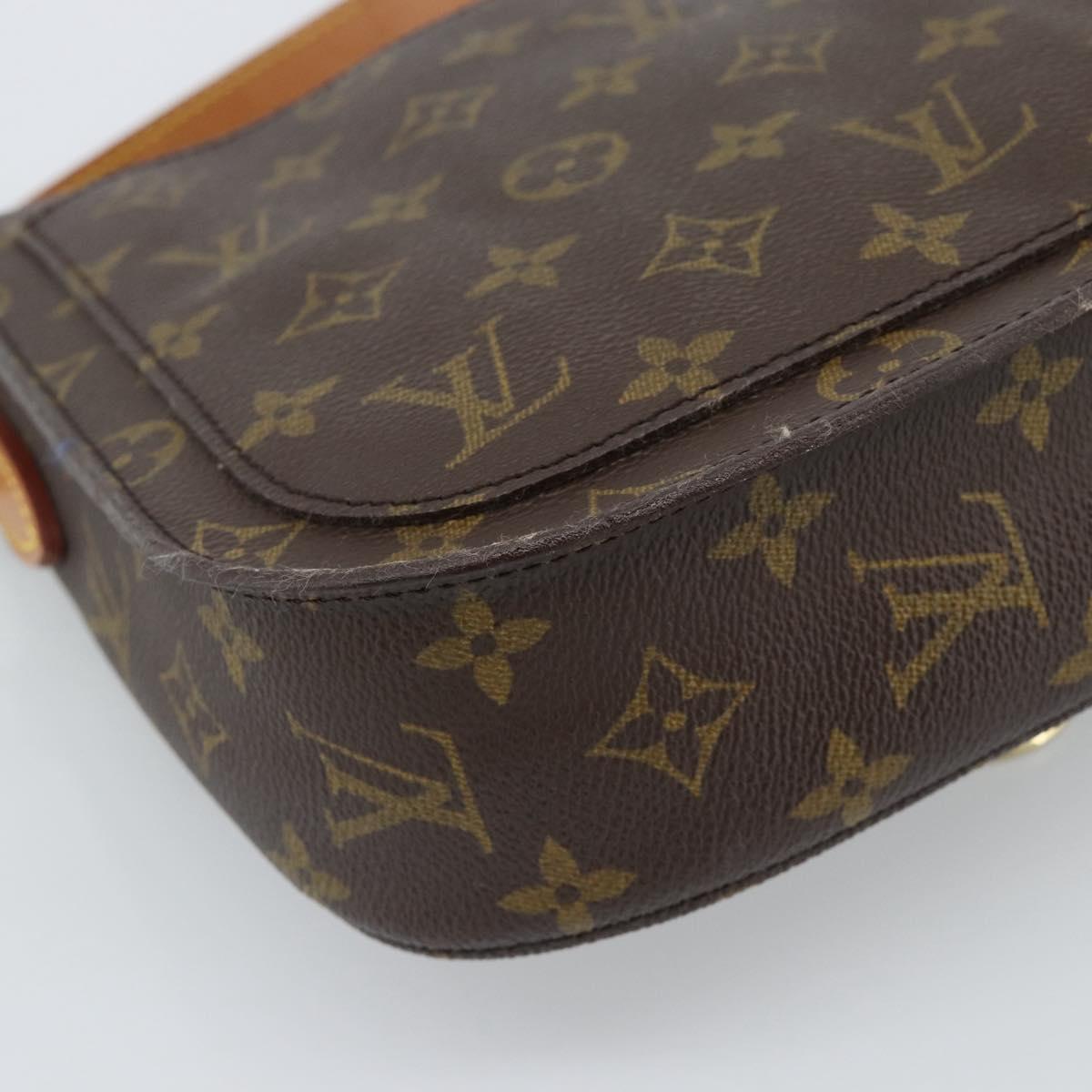 LOUIS VUITTON Monogram Saint Cloud GM Shoulder Bag M51242 LV Auth 190127A