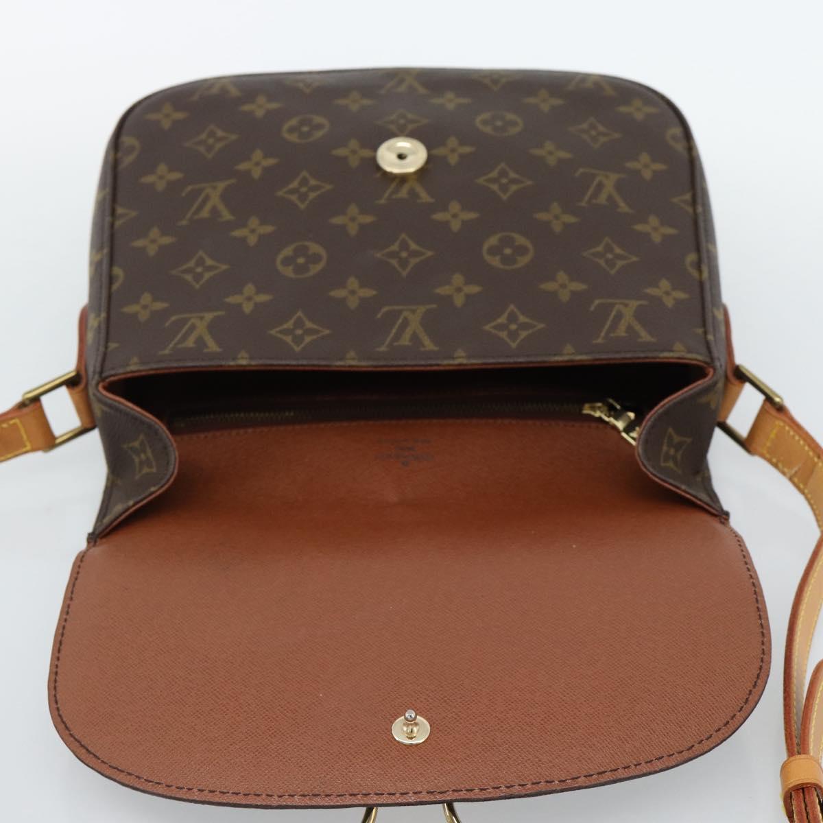 LOUIS VUITTON Monogram Saint Cloud GM Shoulder Bag M51242 LV Auth 190127A