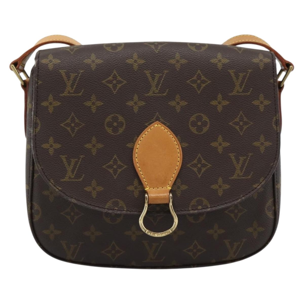 LOUIS VUITTON Monogram Saint Cloud GM Shoulder Bag M51242 LV Auth 190127A