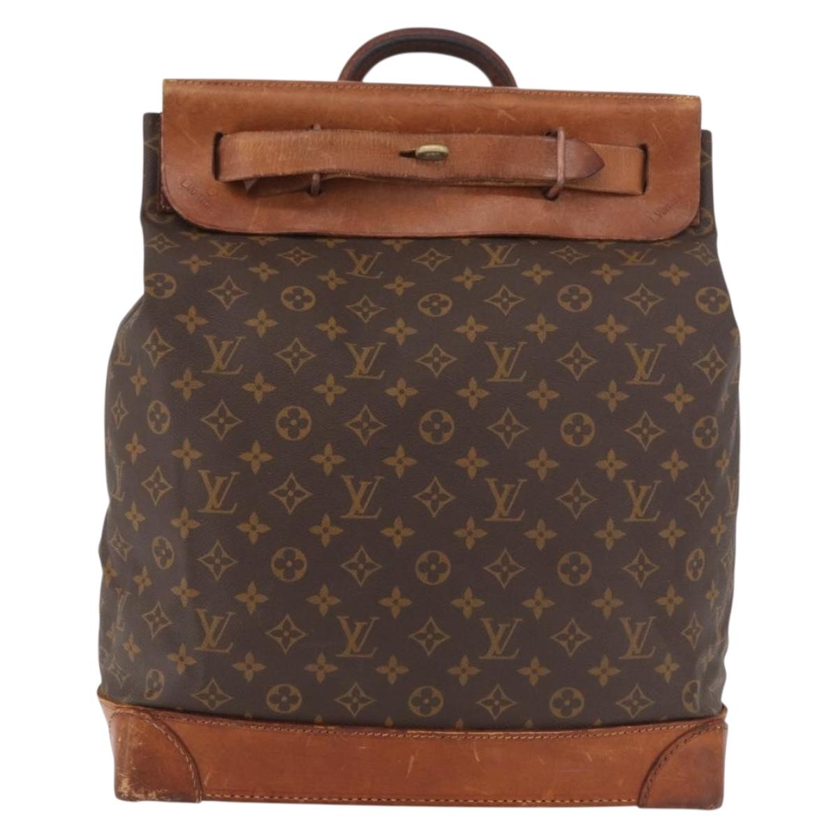 LOUIS VUITTON Monogram Steamer 35 Boston Bag M41128 LV Auth 190128A