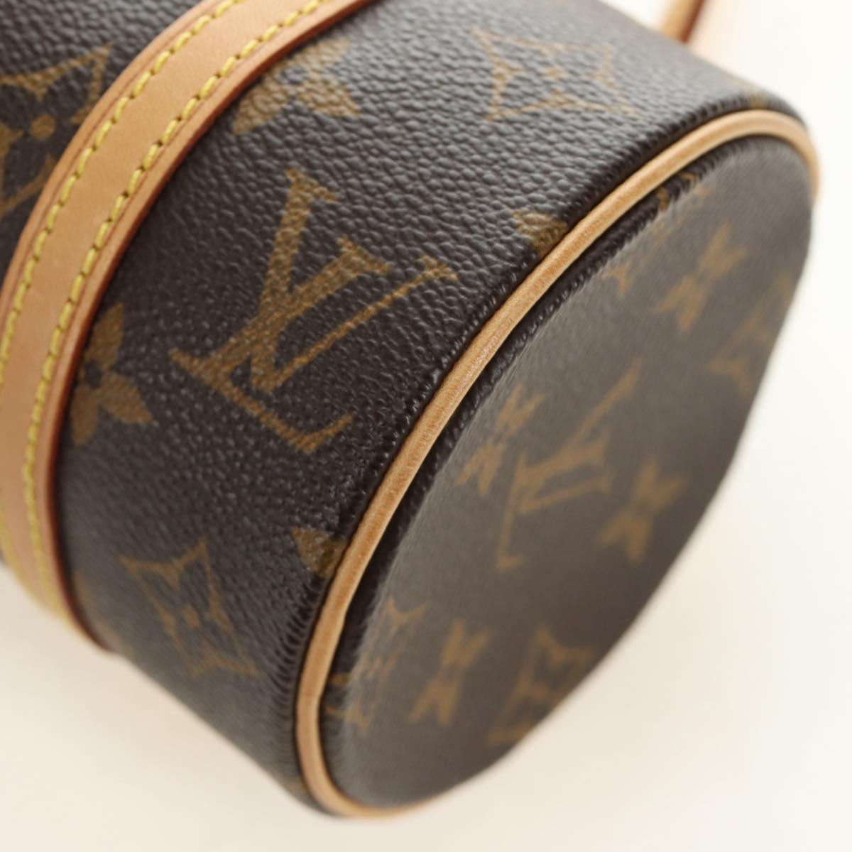 LOUIS VUITTON Monogram Papillon 19 Hand Bag M51389 LV Auth 190137SAV