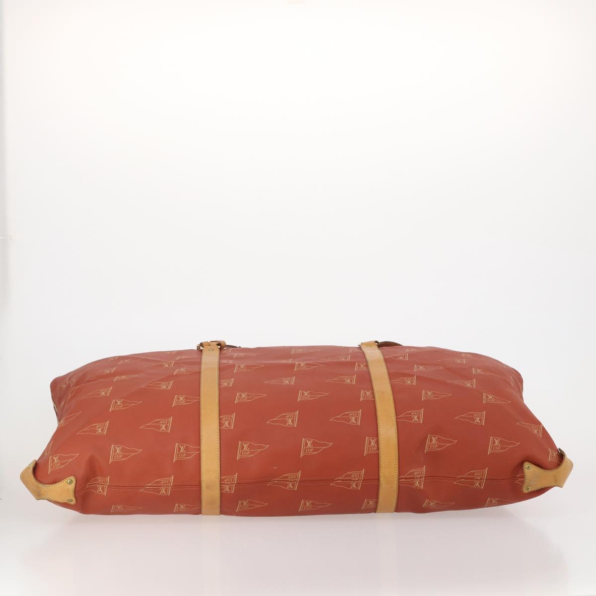 LOUIS VUITTON LV Cup Kabul Boston Bag Red M80020 LV Auth 190139