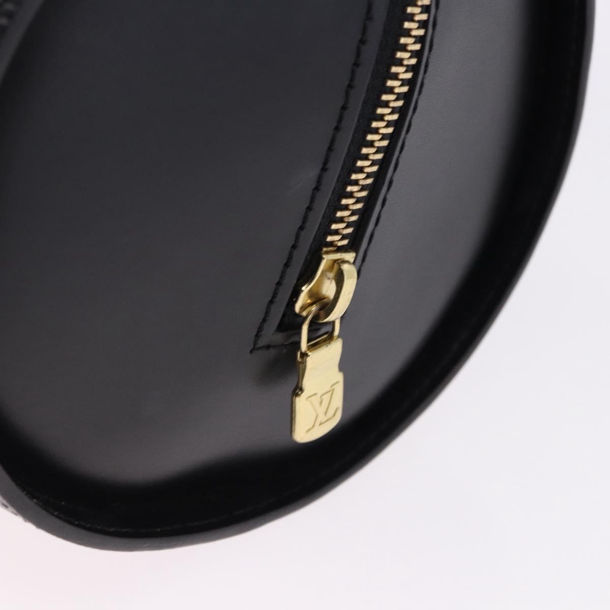 LOUIS VUITTON Epi Soufflot Hand Bag Black M52222 LV Auth 190140SAV