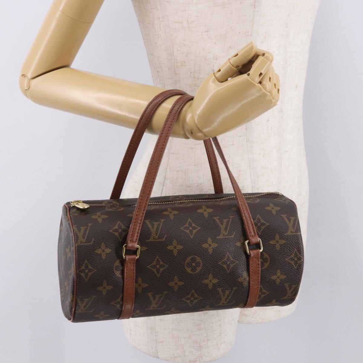 LOUIS VUITTON Monogram Papillon 26 Hand Bag M51386 LV Auth 190141V