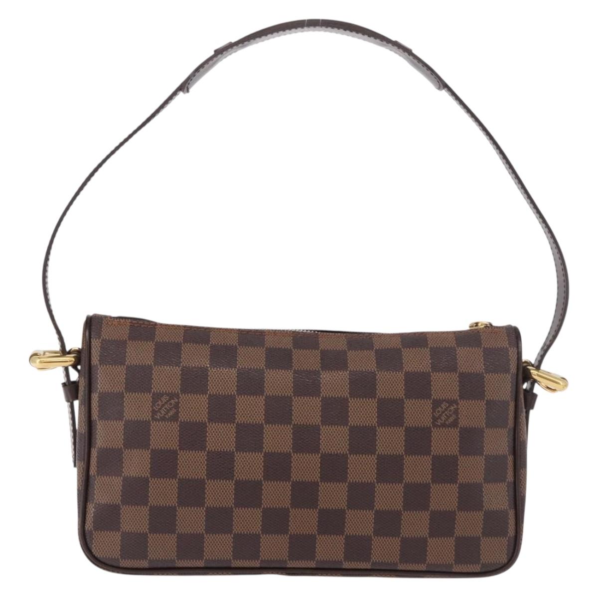 LOUIS VUITTON Damier Ebene Ravello GM Shoulder Bag N60006 LV Auth 190143SAV