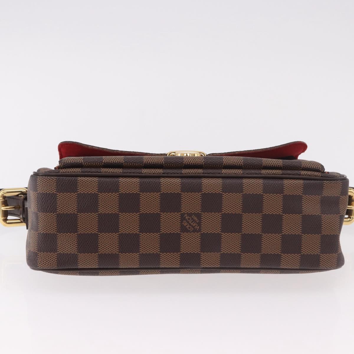 LOUIS VUITTON Damier Ebene Ravello GM Shoulder Bag N60006 LV Auth 190143SAV