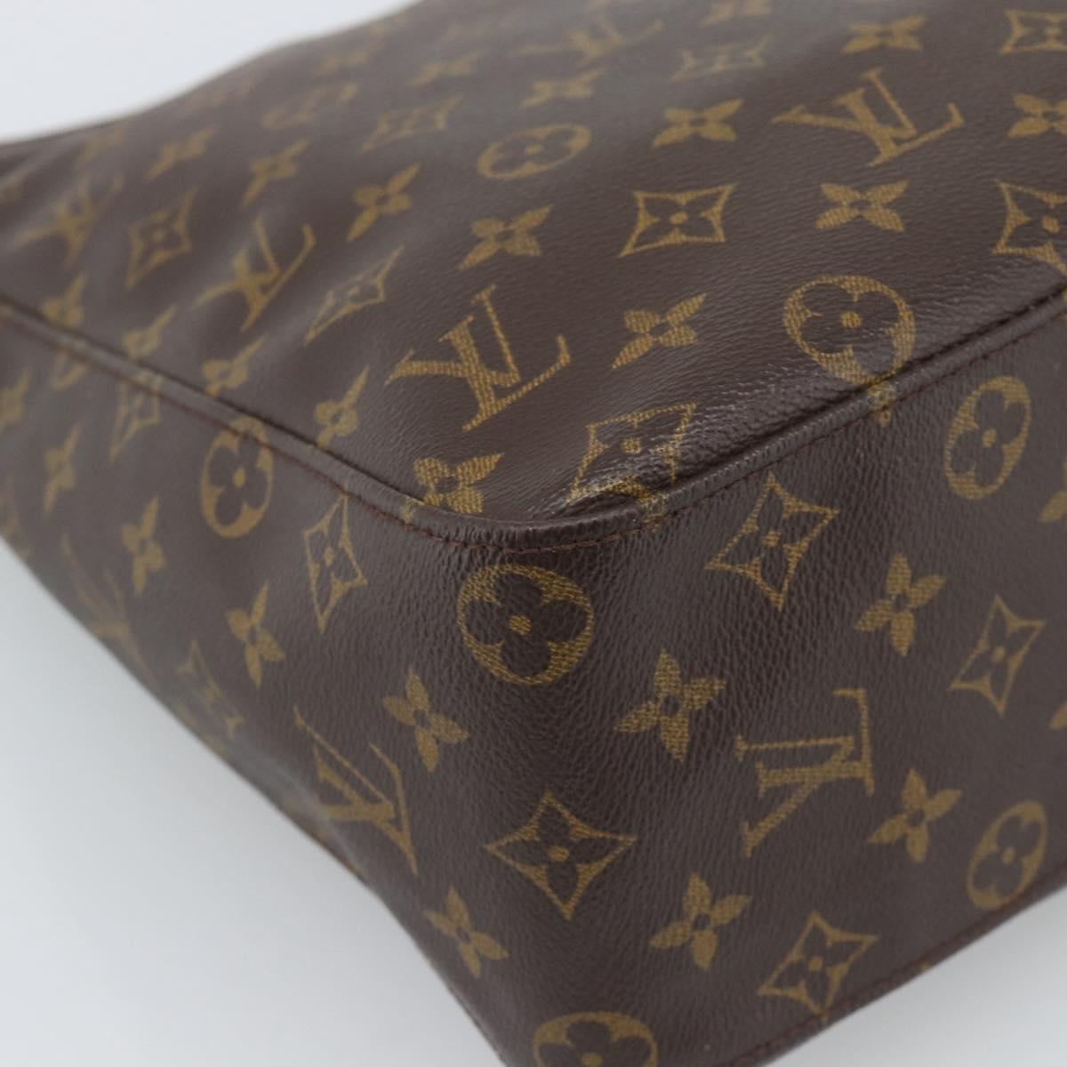 LOUIS VUITTON Monogram Looping GM Shoulder Bag M51145 LV Auth 190148V