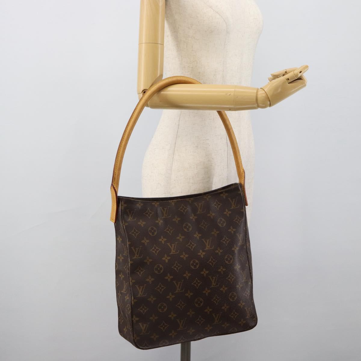 LOUIS VUITTON Monogram Looping GM Shoulder Bag M51145 LV Auth 190148V
