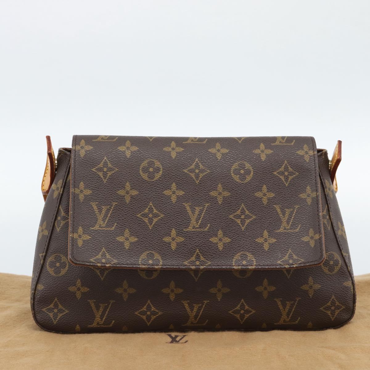 LOUIS VUITTON Monogram Mini Looping Shoulder Bag M51147 LV Auth 190153SAV