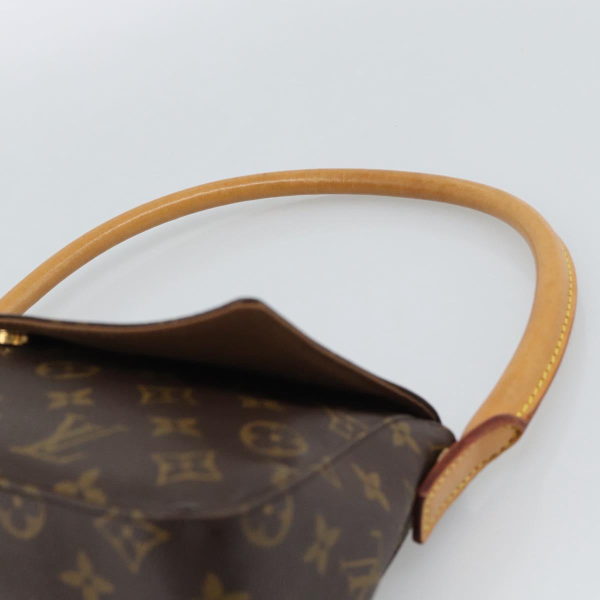 LOUIS VUITTON Monogram Mini Looping Shoulder Bag M51147 LV Auth 190153SAV