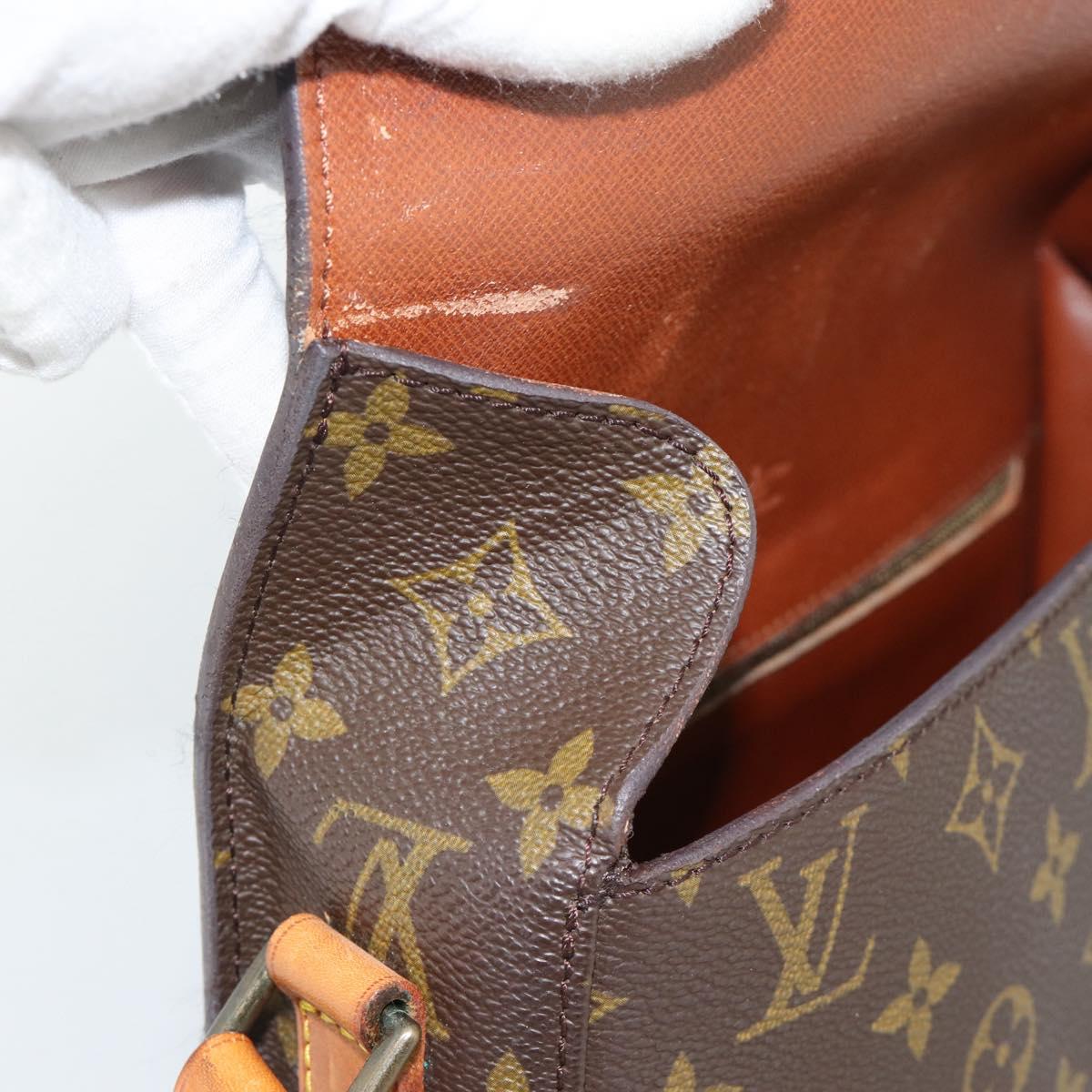 LOUIS VUITTON Monogram Saint Cloud GM Shoulder Bag M51242 LV Auth 190159