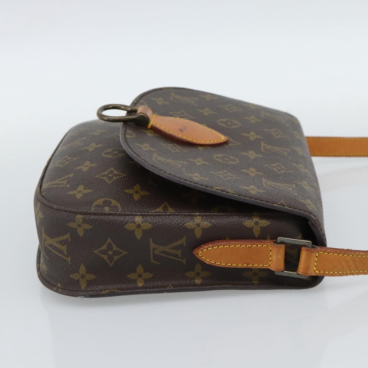 LOUIS VUITTON Monogram Saint Cloud GM Shoulder Bag M51242 LV Auth 190159