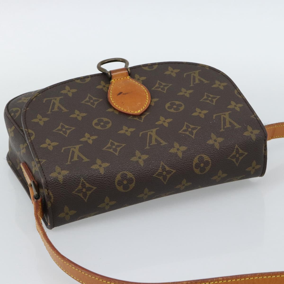 LOUIS VUITTON Monogram Saint Cloud GM Shoulder Bag M51242 LV Auth 190159