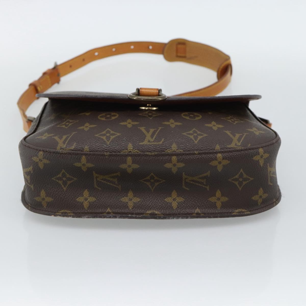 LOUIS VUITTON Monogram Saint Cloud GM Shoulder Bag M51242 LV Auth 190159