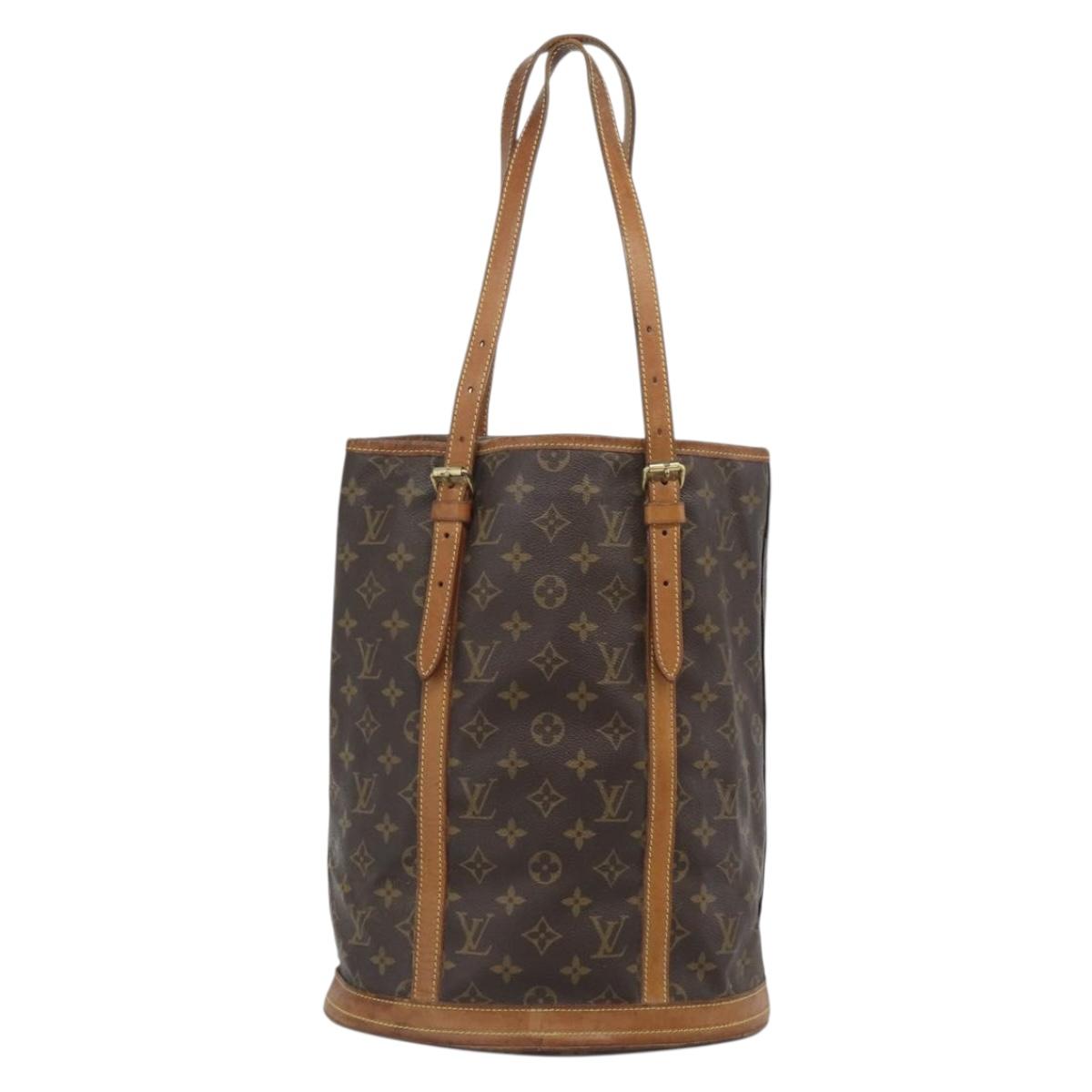 LOUIS VUITTON Monogram Bucket GM Shoulder Bag M42236 LV Auth 190162