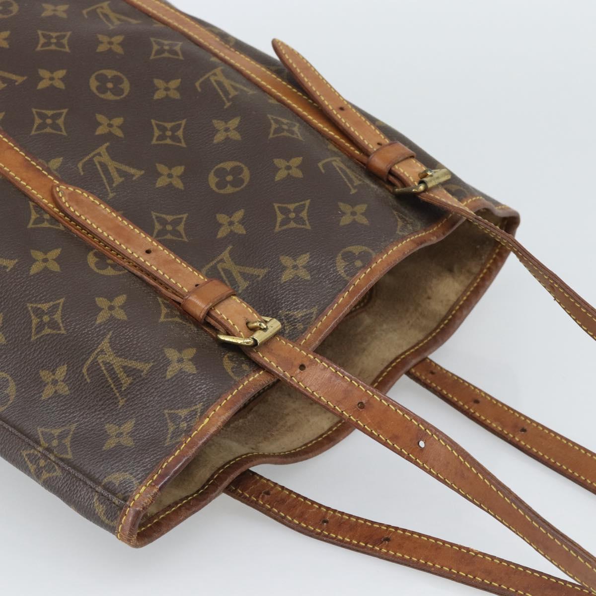 LOUIS VUITTON Monogram Bucket GM Shoulder Bag M42236 LV Auth 190162