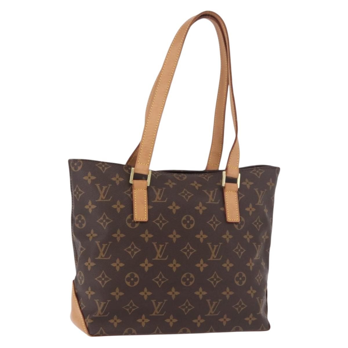 LOUIS VUITTON Monogram Cabas Piano Tote Bag M51148 LV Auth 190163SAV