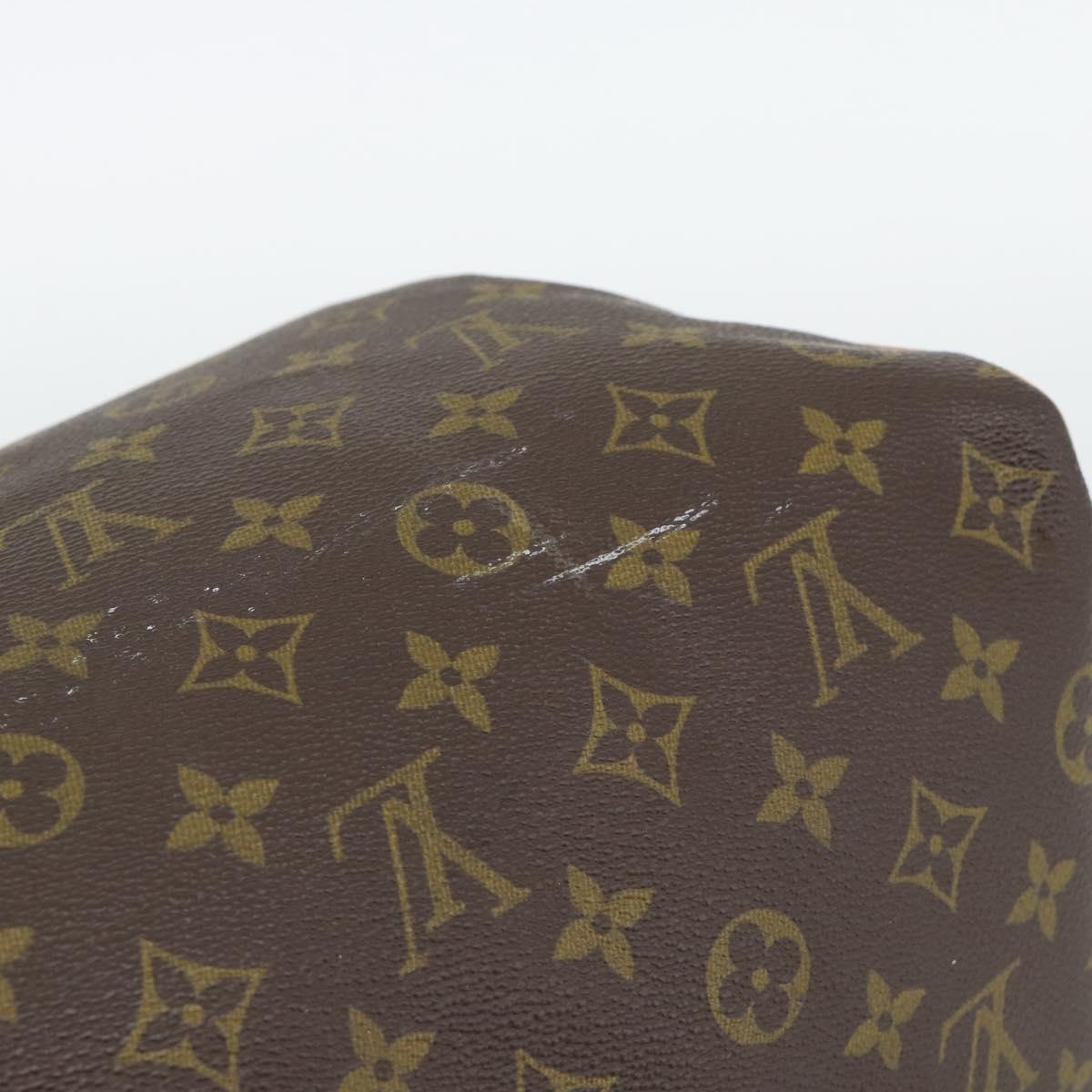 LOUIS VUITTON Monogram Speedy 35 Hand Bag M41524 LV Auth 190166A