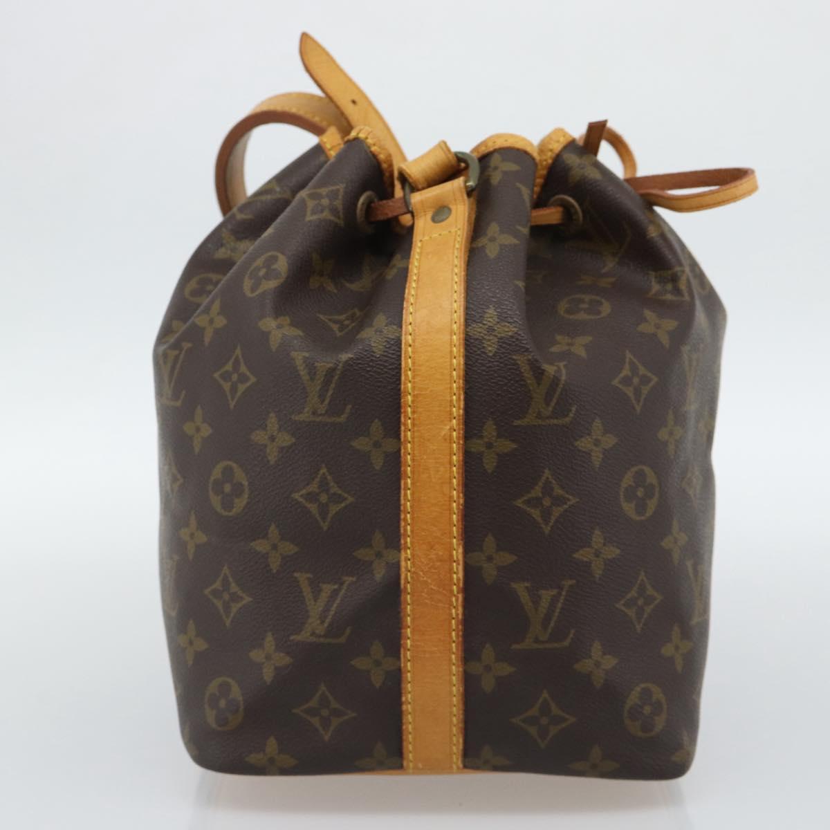 LOUIS VUITTON Monogram Petit Noe Shoulder Bag M42226 LV Auth 190168A
