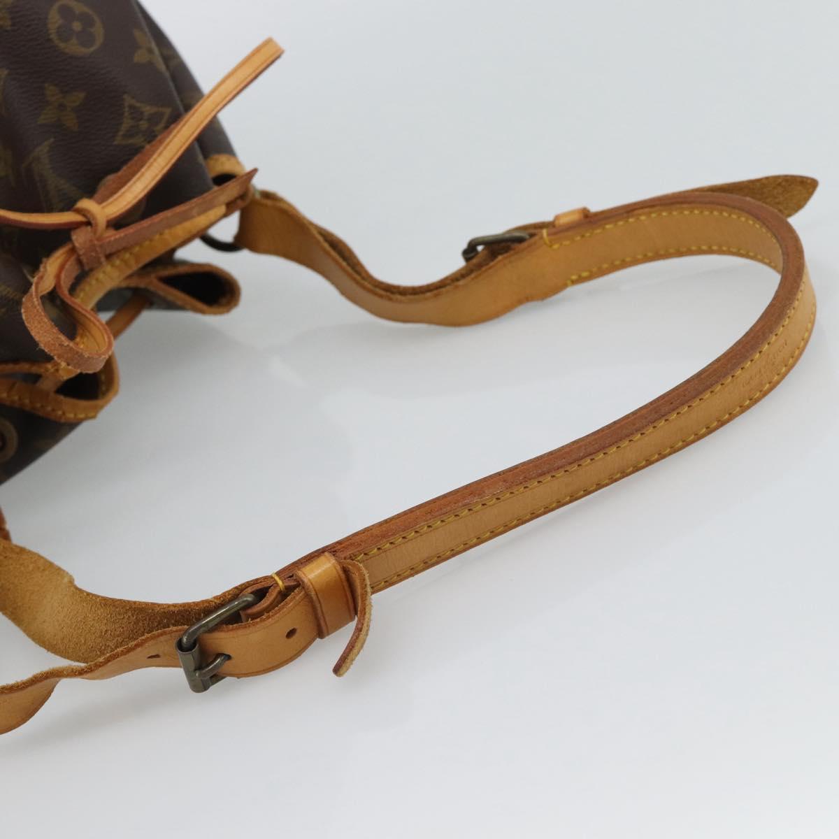 LOUIS VUITTON Monogram Petit Noe Shoulder Bag M42226 LV Auth 190168A