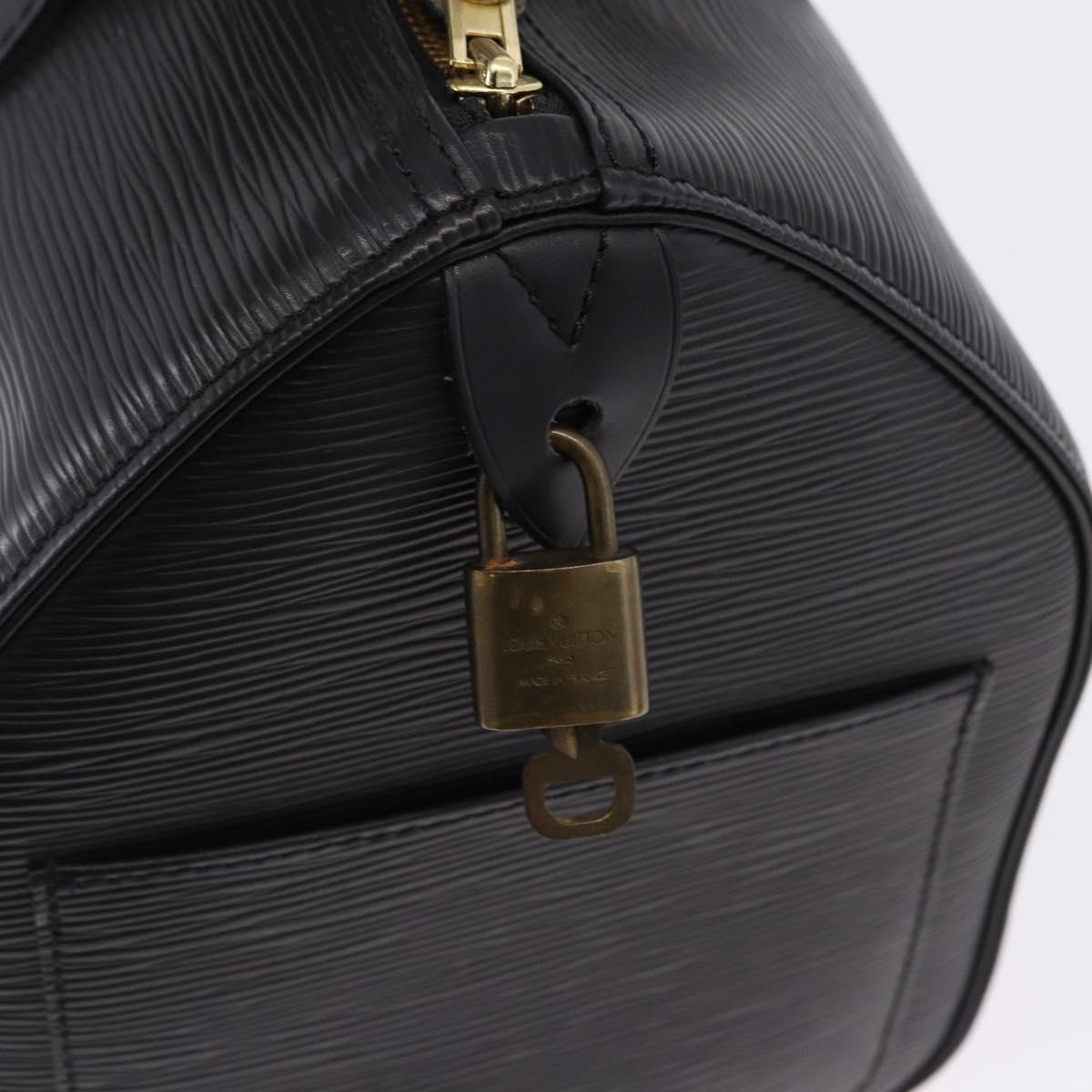 LOUIS VUITTON Epi Speedy 30 Hand Bag Noir Black M43002 LV Auth 190170SAV