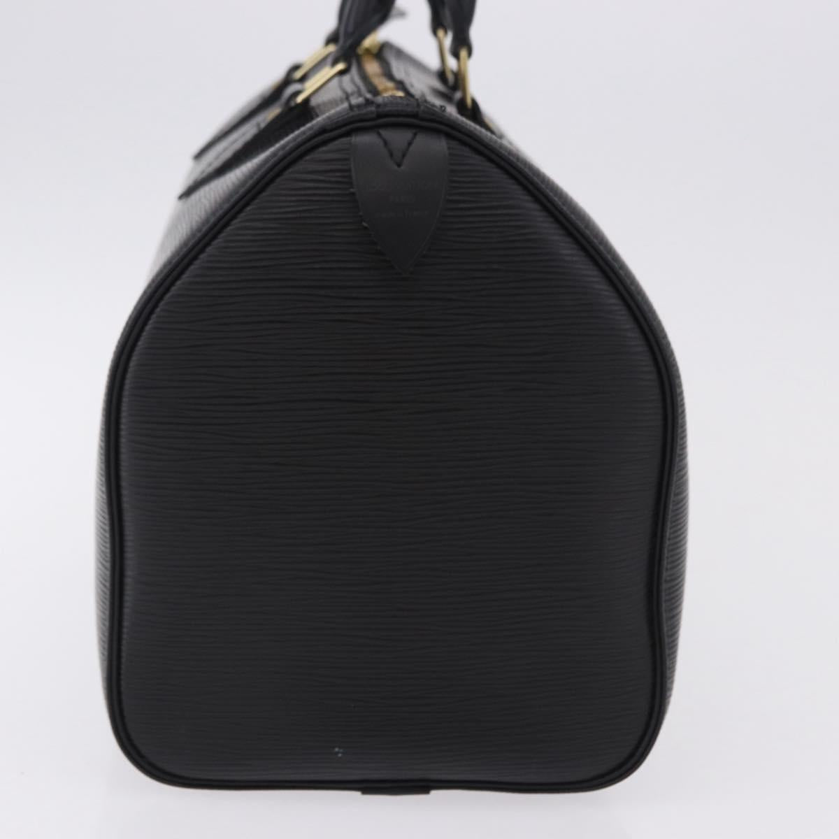 LOUIS VUITTON Epi Speedy 30 Hand Bag Noir Black M43002 LV Auth 190170SAV