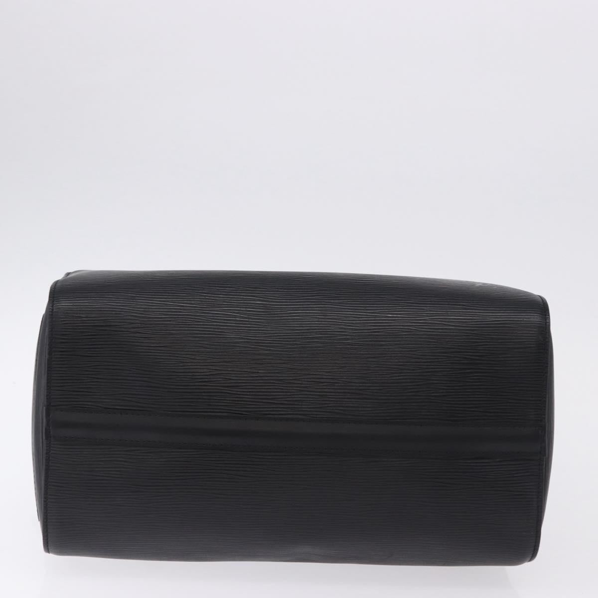 LOUIS VUITTON Epi Speedy 30 Hand Bag Noir Black M43002 LV Auth 190170SAV