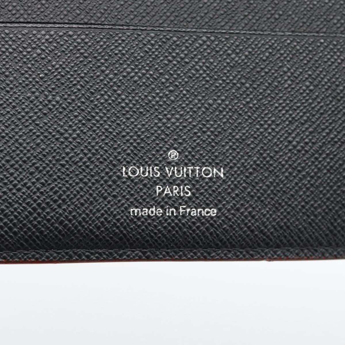 LOUIS VUITTON Damier Grafitte Portefeuille Multipull N60097 LV Auth 190173A