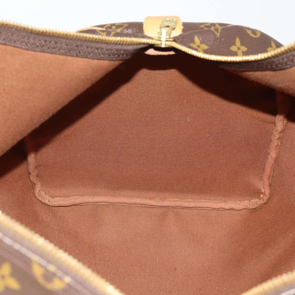 LOUIS VUITTON Monogram Keepall 55 Boston Bag M41424 LV Auth 190189