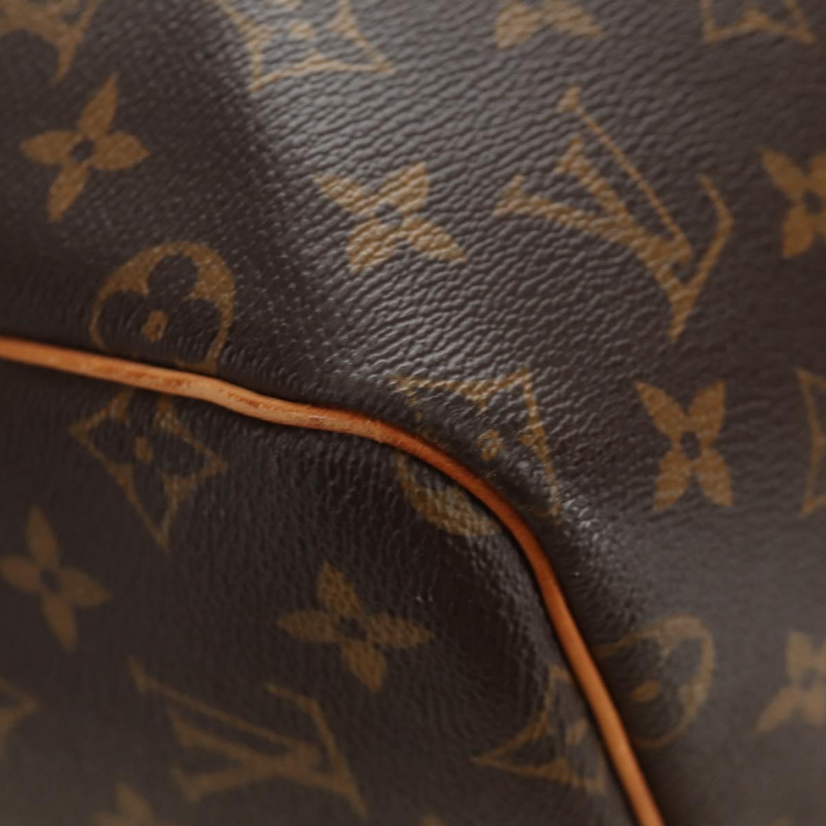 LOUIS VUITTON Monogram Keepall 55 Boston Bag M41424 LV Auth 190190V
