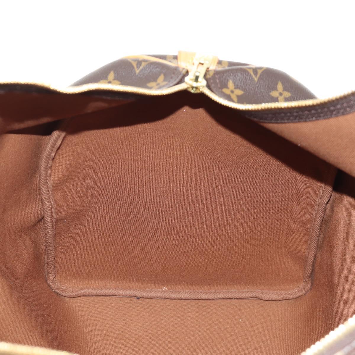 LOUIS VUITTON Monogram Keepall 55 Boston Bag M41424 LV Auth 190190V