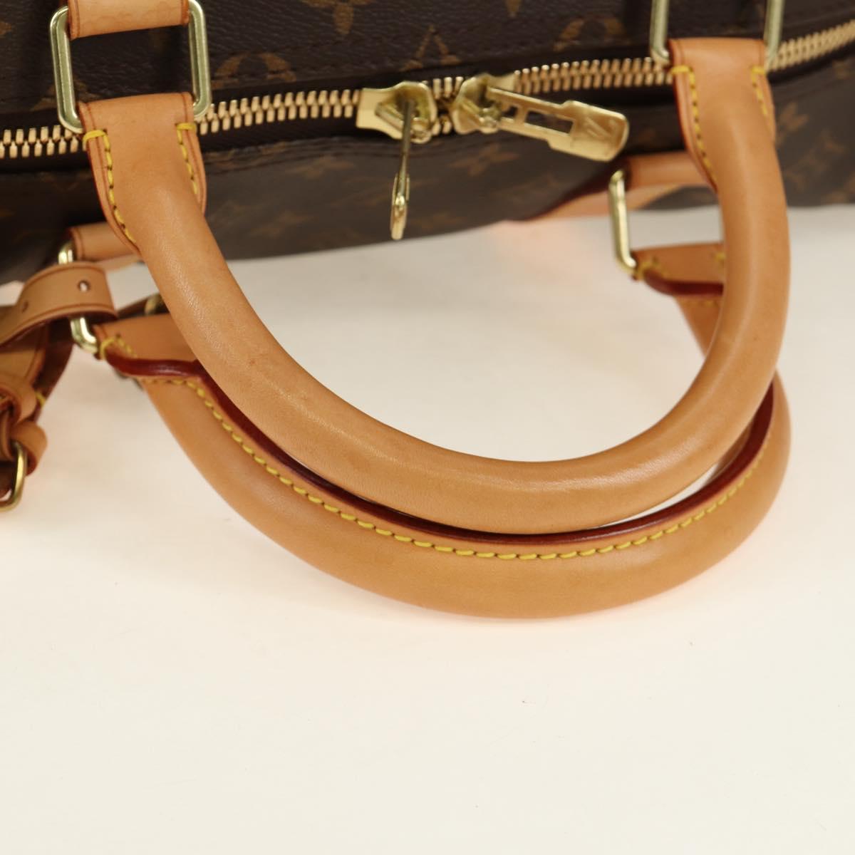 LOUIS VUITTON Monogram Keepall 55 Boston Bag M41424 LV Auth 190190V