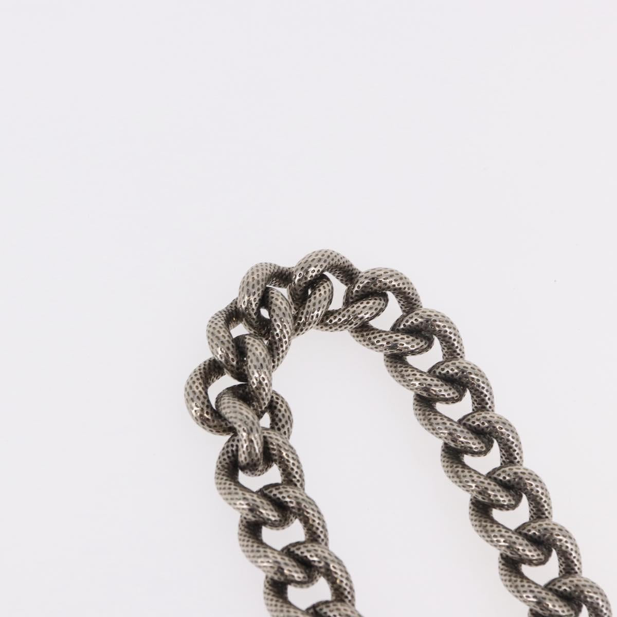CELINE Bag Chain Shoulder Strap metal Silver CC Auth 190204