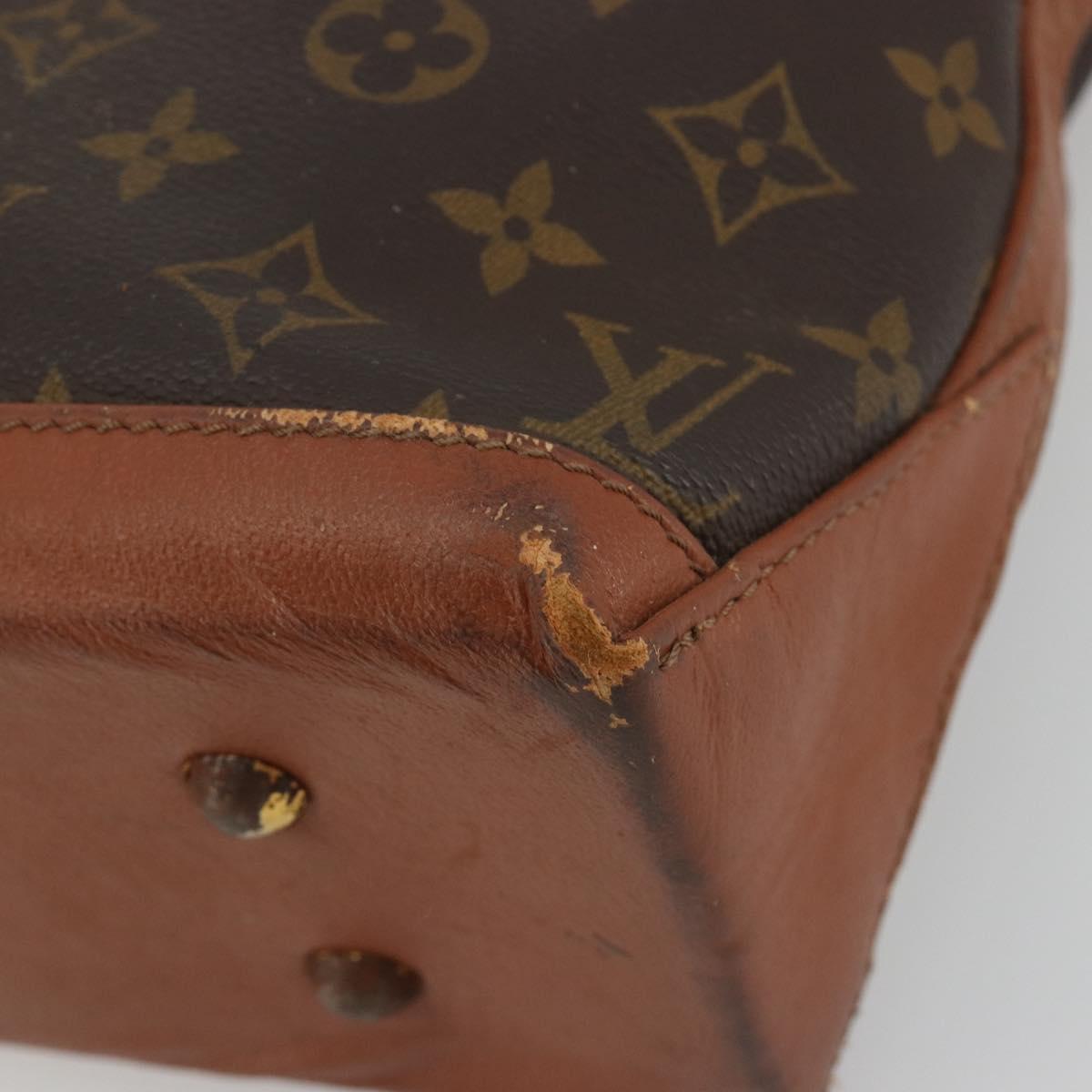 LOUIS VUITTON Monogram Sac Weekend PM Hand Bag M42425 LV Auth 190221