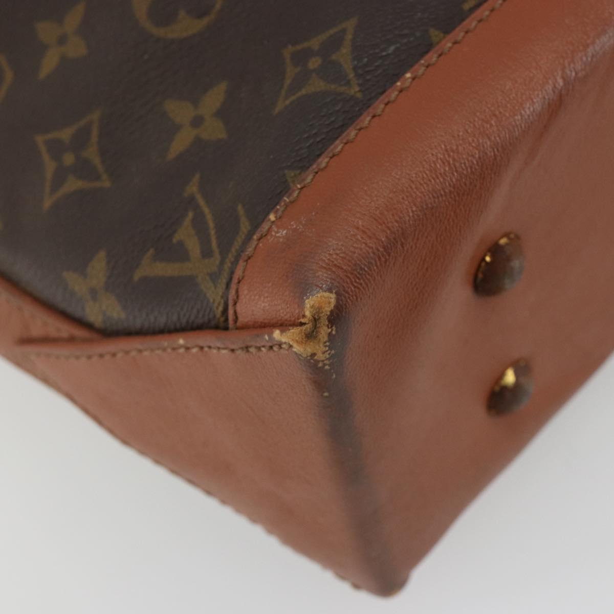 LOUIS VUITTON Monogram Sac Weekend PM Hand Bag M42425 LV Auth 190221