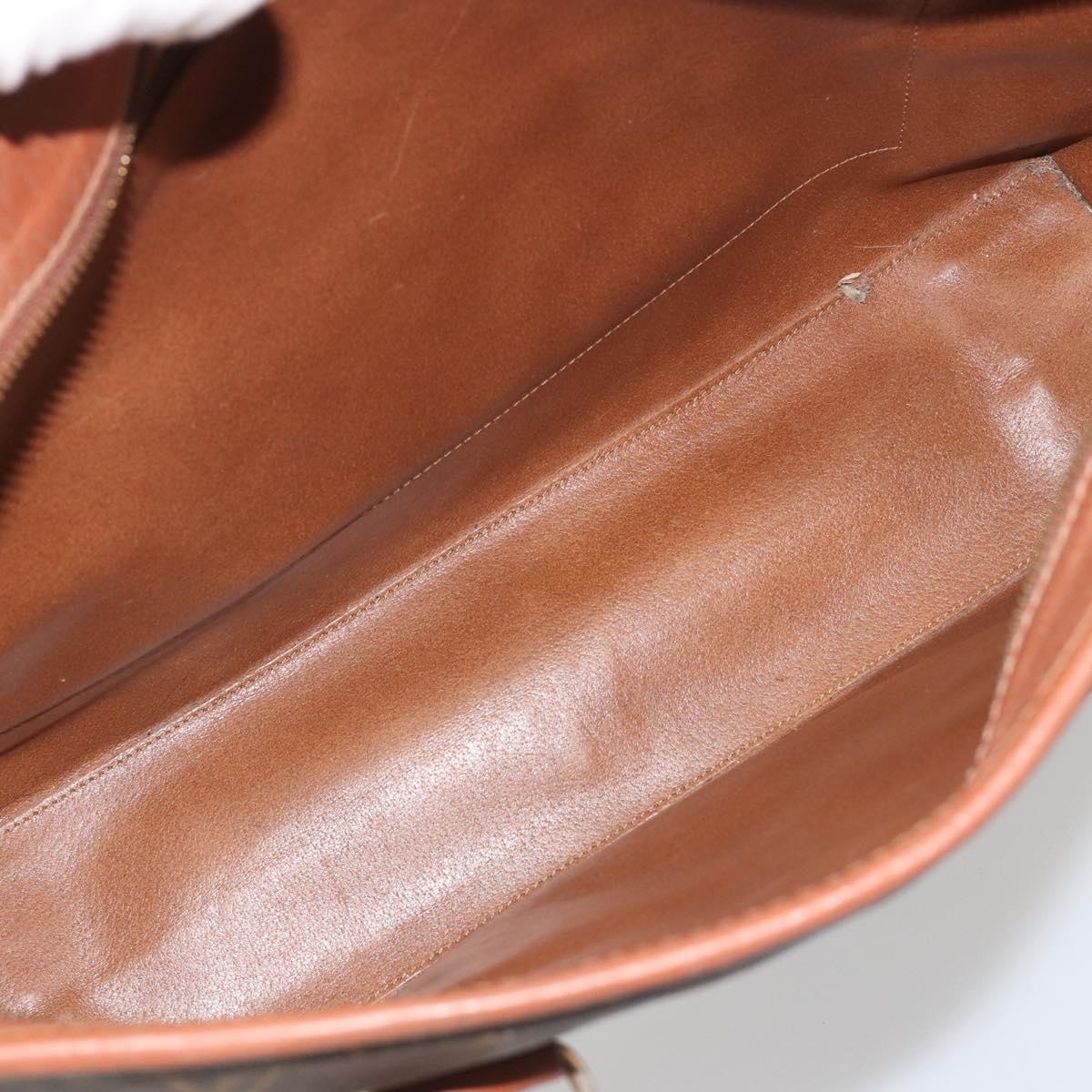 LOUIS VUITTON Monogram Sac Weekend PM Hand Bag M42425 LV Auth 190221