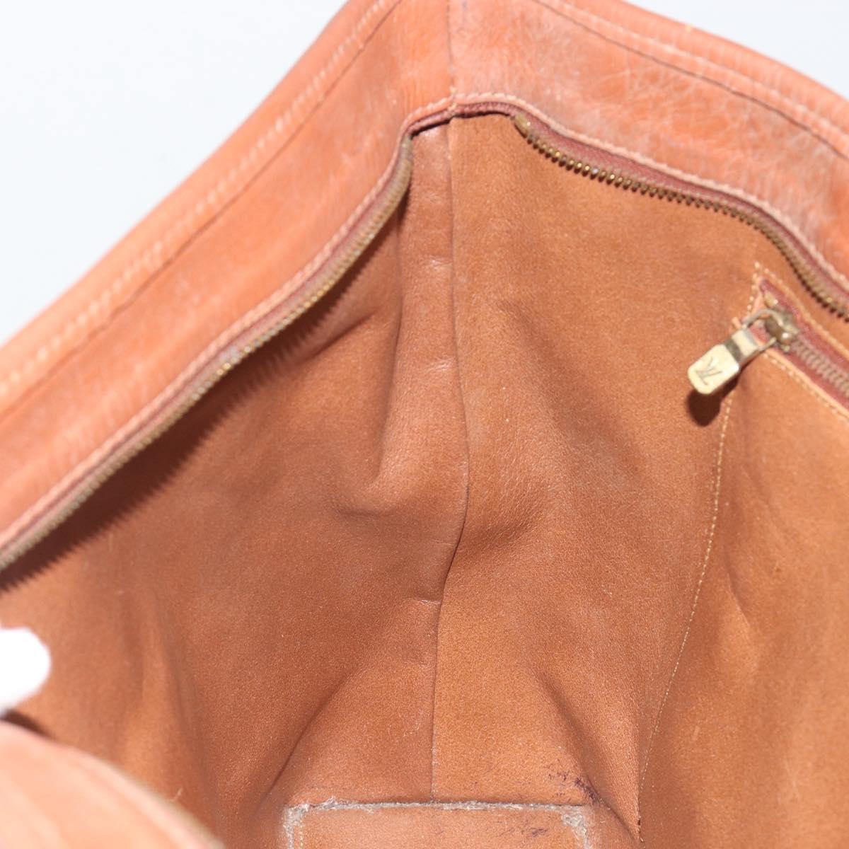 LOUIS VUITTON Monogram Sac Weekend PM Hand Bag M42425 LV Auth 190221