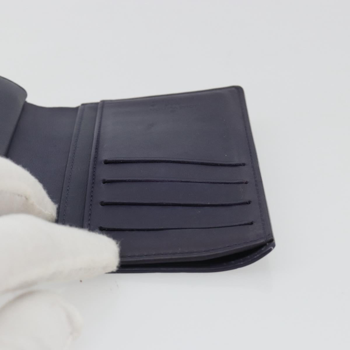LOUIS VUITTON Vernis Porte Monnaie Viennois Wallet Violet LV Auth 190224A