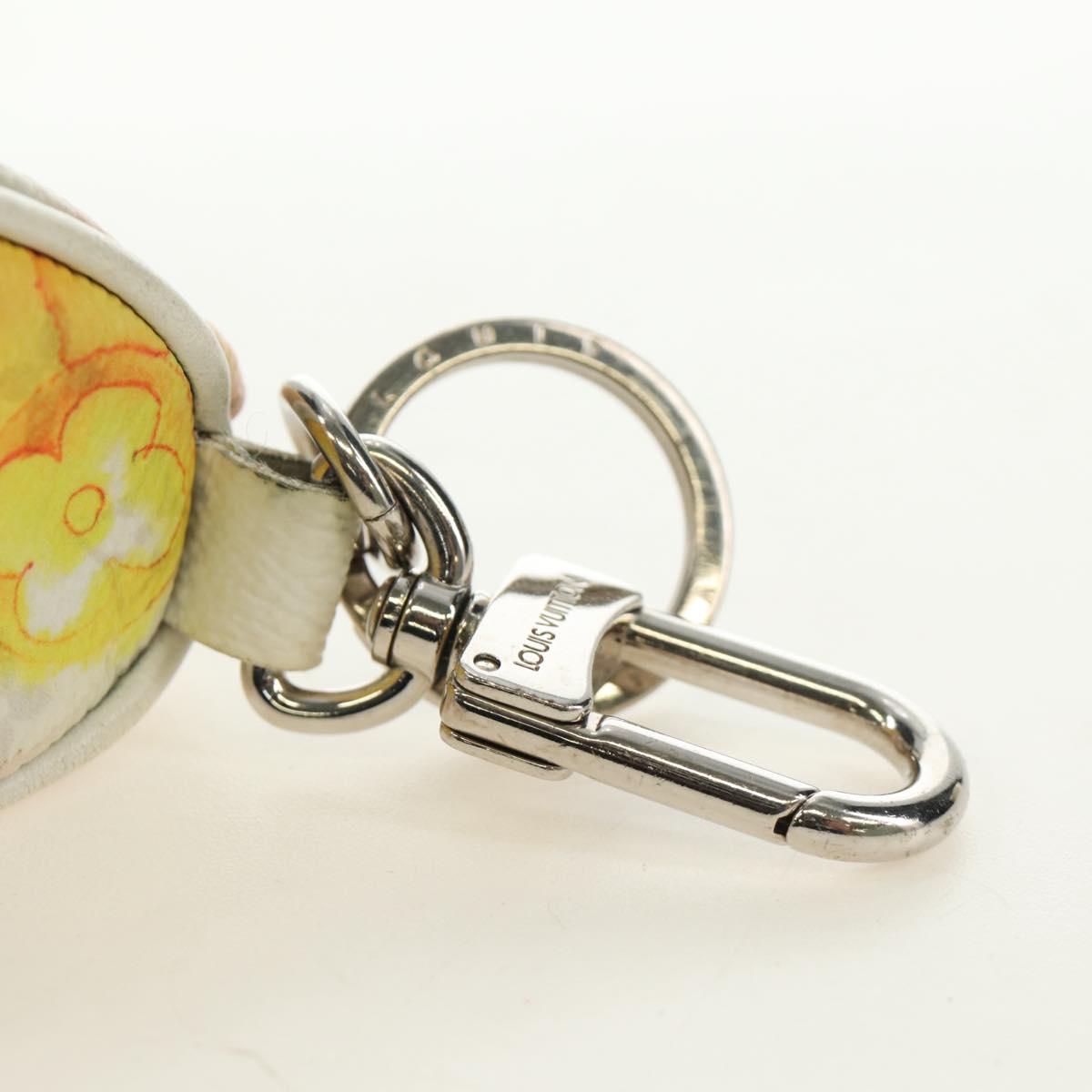 LOUIS VUITTON Watercolor Porte Cles Mini Keepall Key Holder MP2975 Auth 190229V