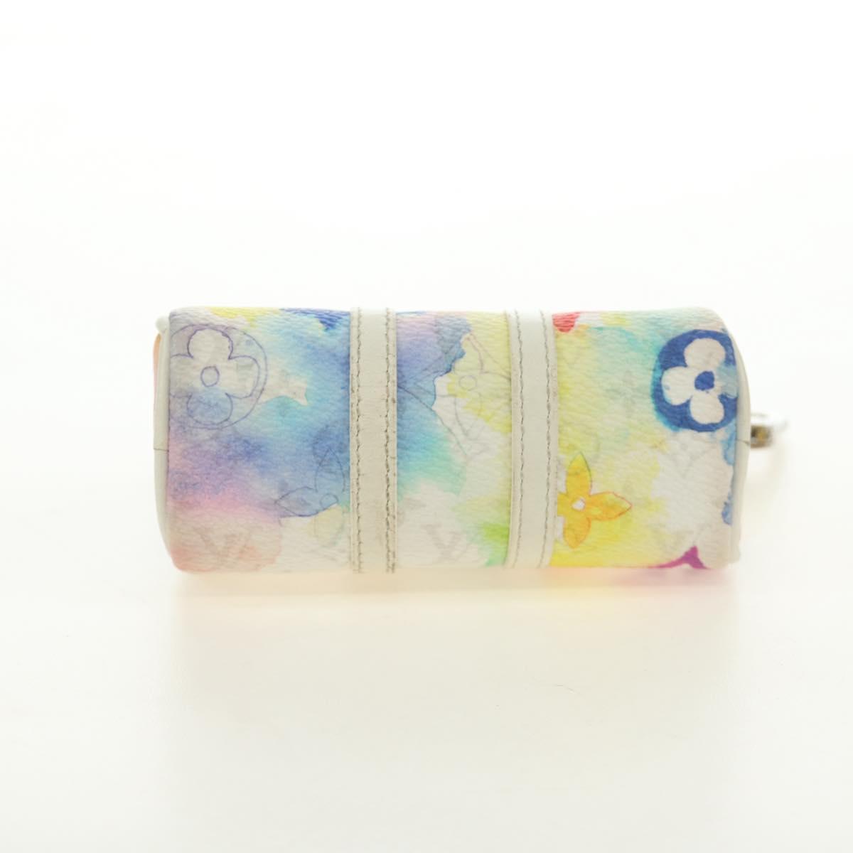 LOUIS VUITTON Watercolor Porte Cles Mini Keepall Key Holder MP2975 Auth 190229V
