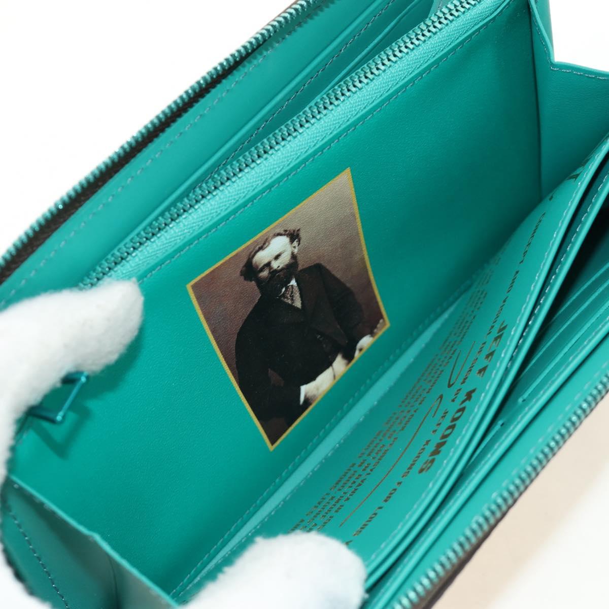 LOUIS VUITTON Masters Collection MONET Zippy Wallet M64602 LV Auth 190234SM