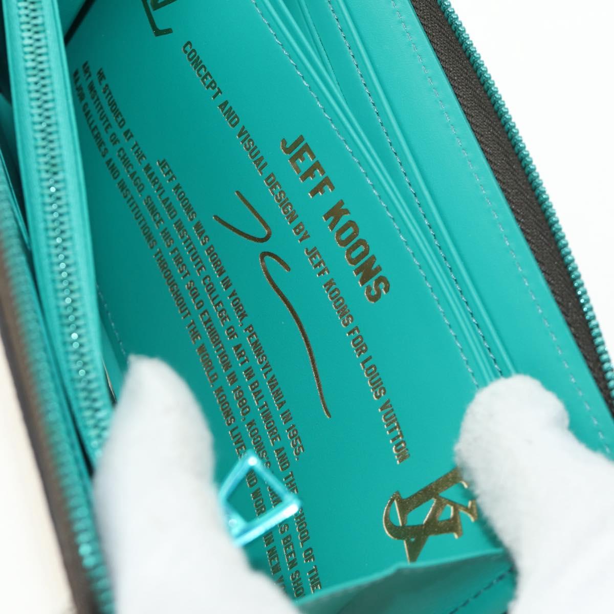LOUIS VUITTON Masters Collection MONET Zippy Wallet M64602 LV Auth 190234SM