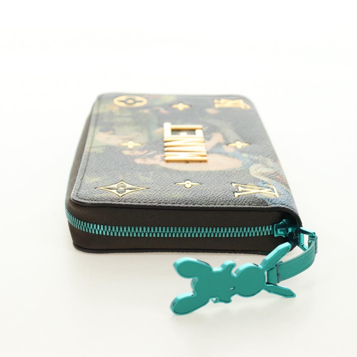 LOUIS VUITTON Masters Collection MONET Zippy Wallet M64602 LV Auth 190234SM